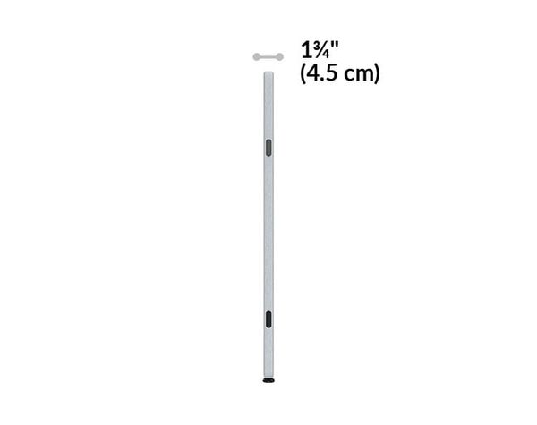 1 and three quarters thick quickflex 30 inch wall